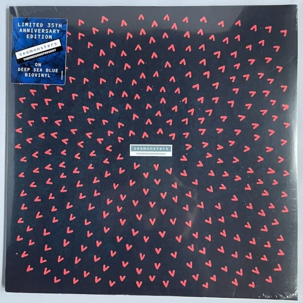 The Wedding Present – Seamonsters – 35th Anniversary Sea Blue Vinyl, Sony NEW